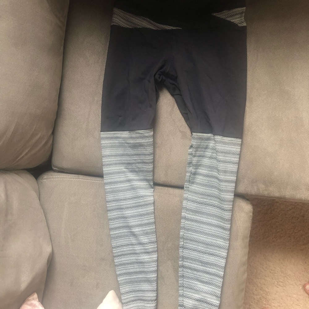 Anthropologie black workout pants
